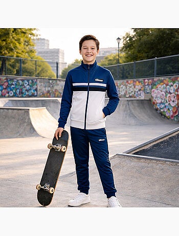 Ellesse - Set jas en joggingbroek jongen bedrukt