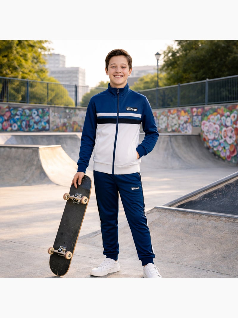Ellesse - Set jas en joggingbroek jongen bedrukt Marineblauw - Kiabi