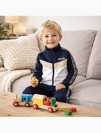 Ellesse - Set jas en joggingbroek jongen bedrukt