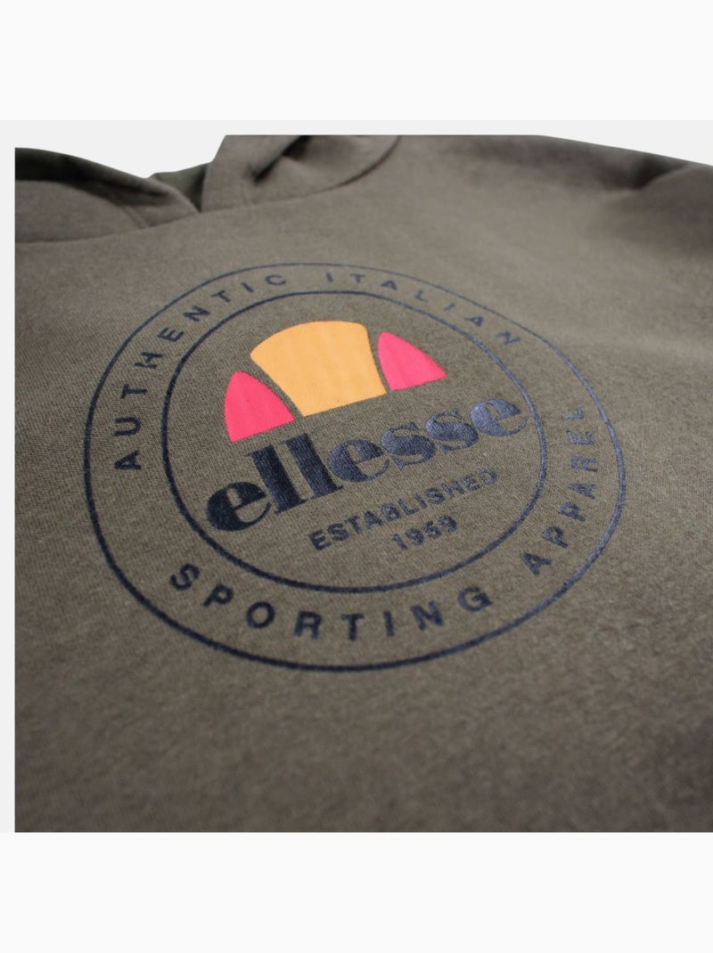 Ellesse - Set jas met capuchon en joggingbroek jongen bedrukt Kaki - Kiabi