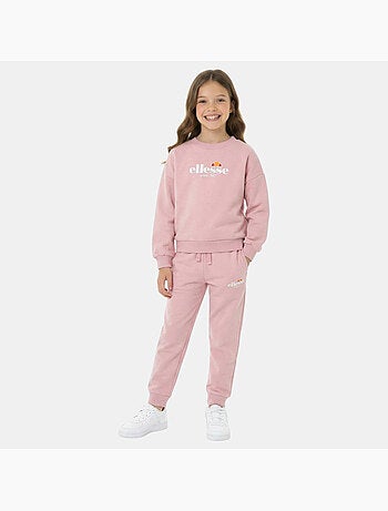 Ellesse - Set sweater en joggingbroek meisje bedrukt