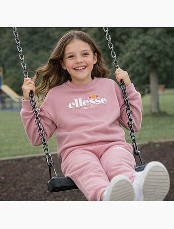 Ellesse - Set sweater en joggingbroek meisje bedrukt