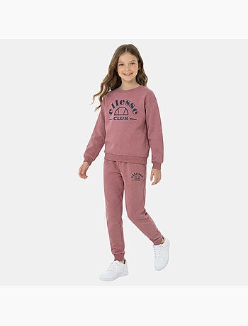Ellesse - Set sweater en joggingbroek meisje bedrukt