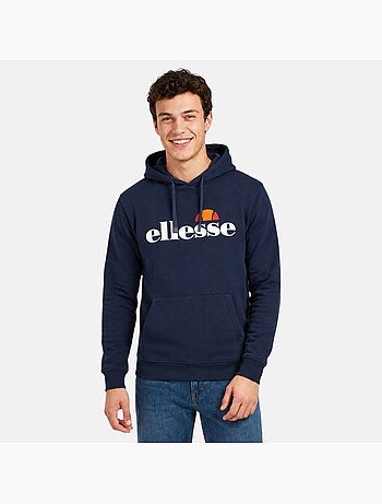 Ellesse - sweat à capuche à cordon de serrage, manches longues et poche kangourou