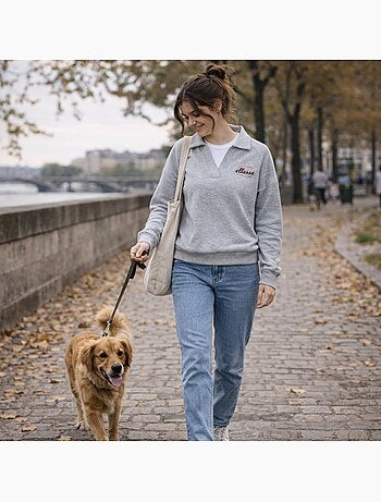Ellesse - Sweat femme à capuche à imprimé