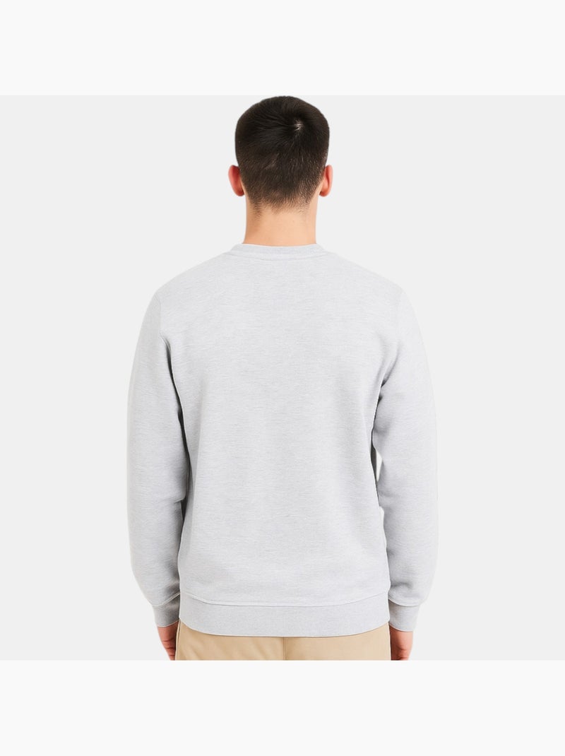 Ellesse - Sweat homme ? imprim? Blanc - Kiabi