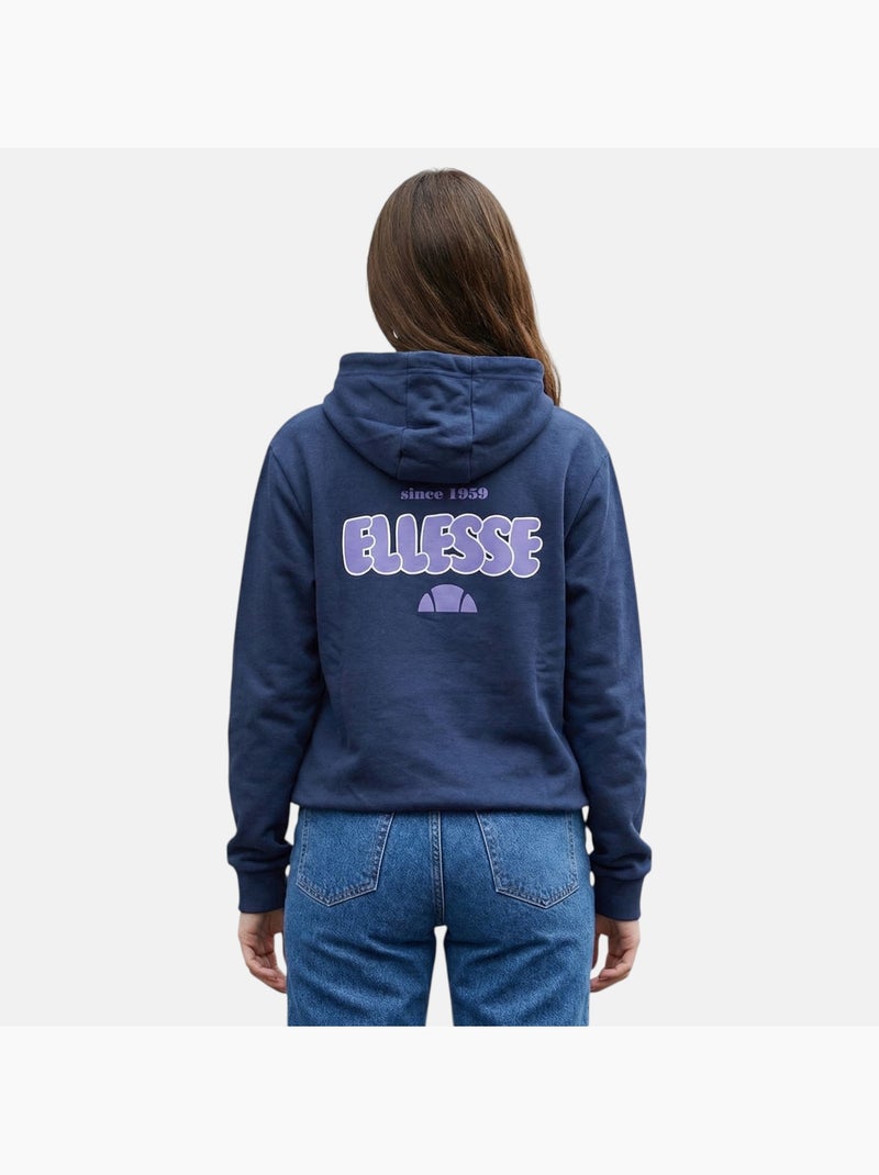 Ellesse - Sweat zipp? ? capuche femme au style dynamique et confortable Bleu marine - Kiabi