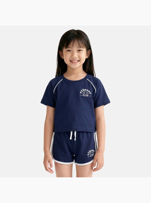 Ellesse - T-shirt avec logo et short fille - Kiabi