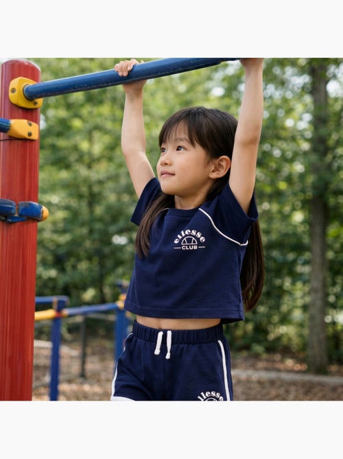Ellesse - T-shirt avec logo et short fille - Kiabi