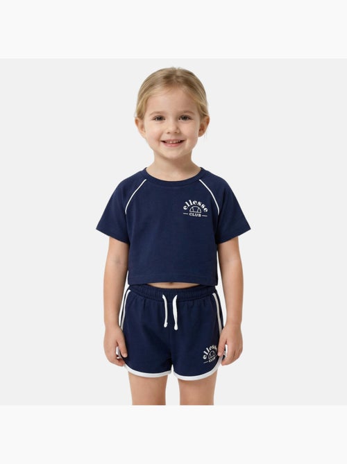 Ellesse - T-shirt avec logo et short fille - Kiabi