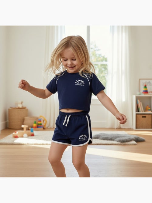 Ellesse - T-shirt avec logo et short fille - Kiabi