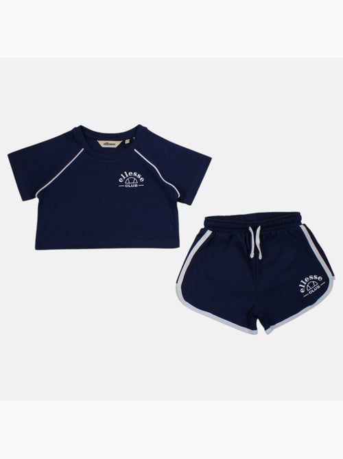 Ellesse - T-shirt avec logo et short fille - Kiabi
