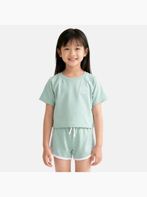 Ellesse - T-shirt avec logo et short fille - Kiabi