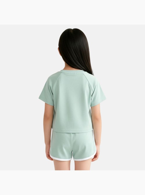Ellesse - T-shirt avec logo et short fille - Kiabi