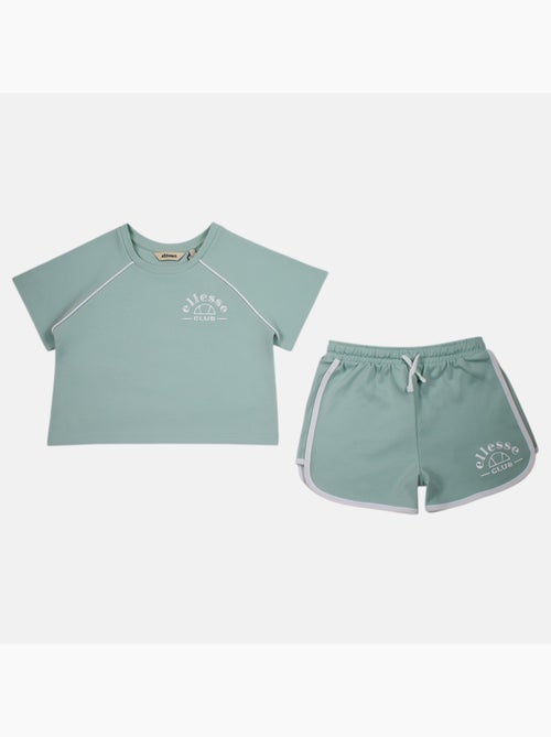 Ellesse - T-shirt avec logo et short fille - Kiabi