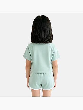 Ellesse - T-shirt avec logo et short fille
