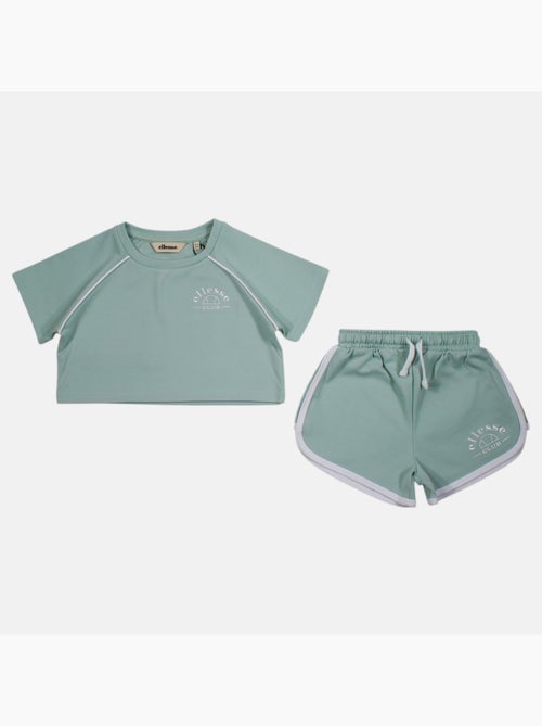 Ellesse - T-shirt avec logo et short fille - Kiabi
