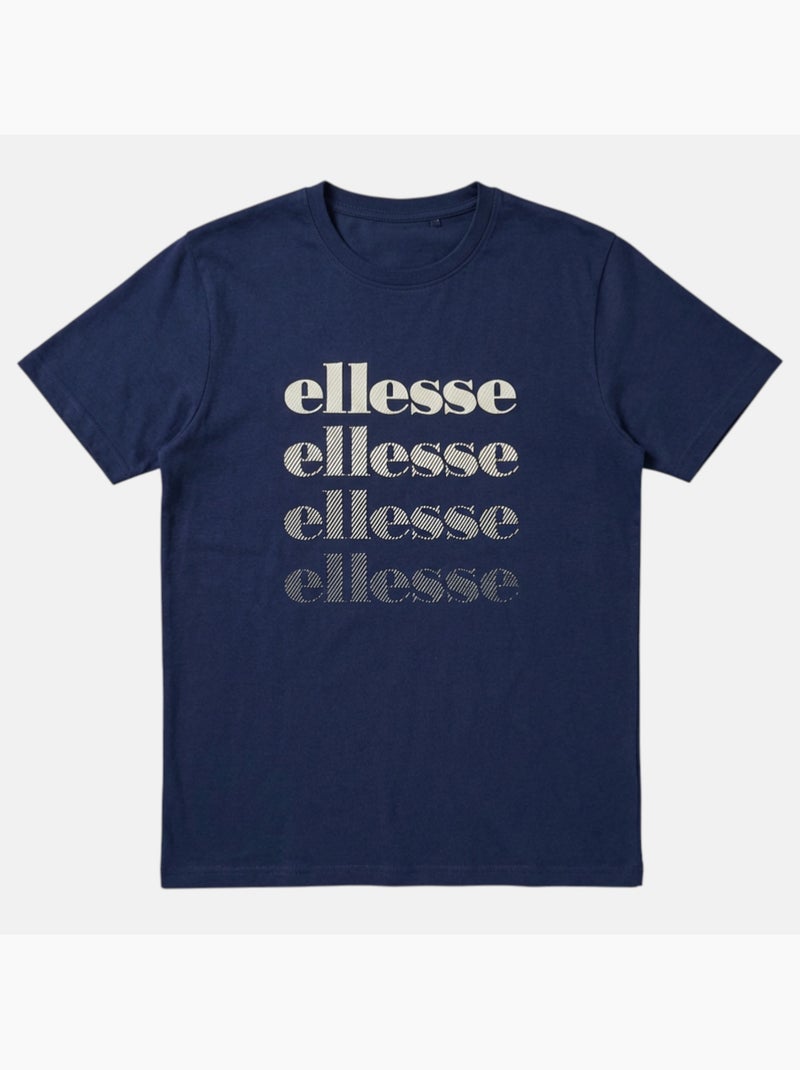 Ellesse - T shirt homme manches courtes Bleu marine - Kiabi