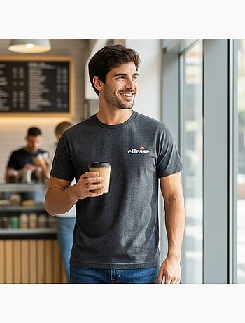 Ellesse - T-shirt korte mouwen heren bedrukt