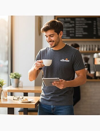 Ellesse - T-shirt korte mouwen heren bedrukt