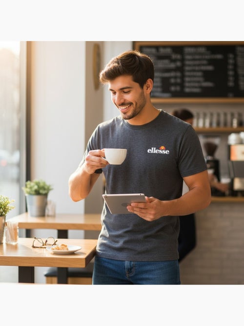 Ellesse - T-shirt korte mouwen heren bedrukt - Kiabi