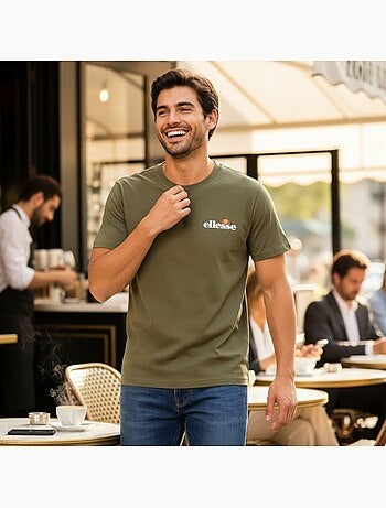 Ellesse - T-shirt korte mouwen heren bedrukt