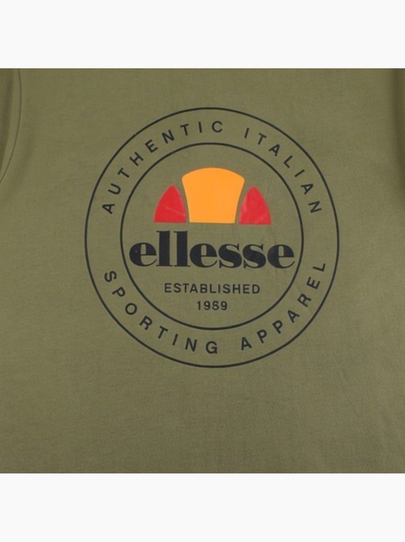 Ellesse - T-shirt korte mouwen heren bedrukt Kaki - Kiabi