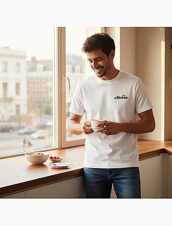 Ellesse - T-shirt korte mouwen heren bedrukt