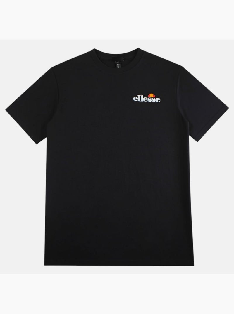 Ellesse - T-shirt korte mouwen heren bedrukt Zwart - Kiabi