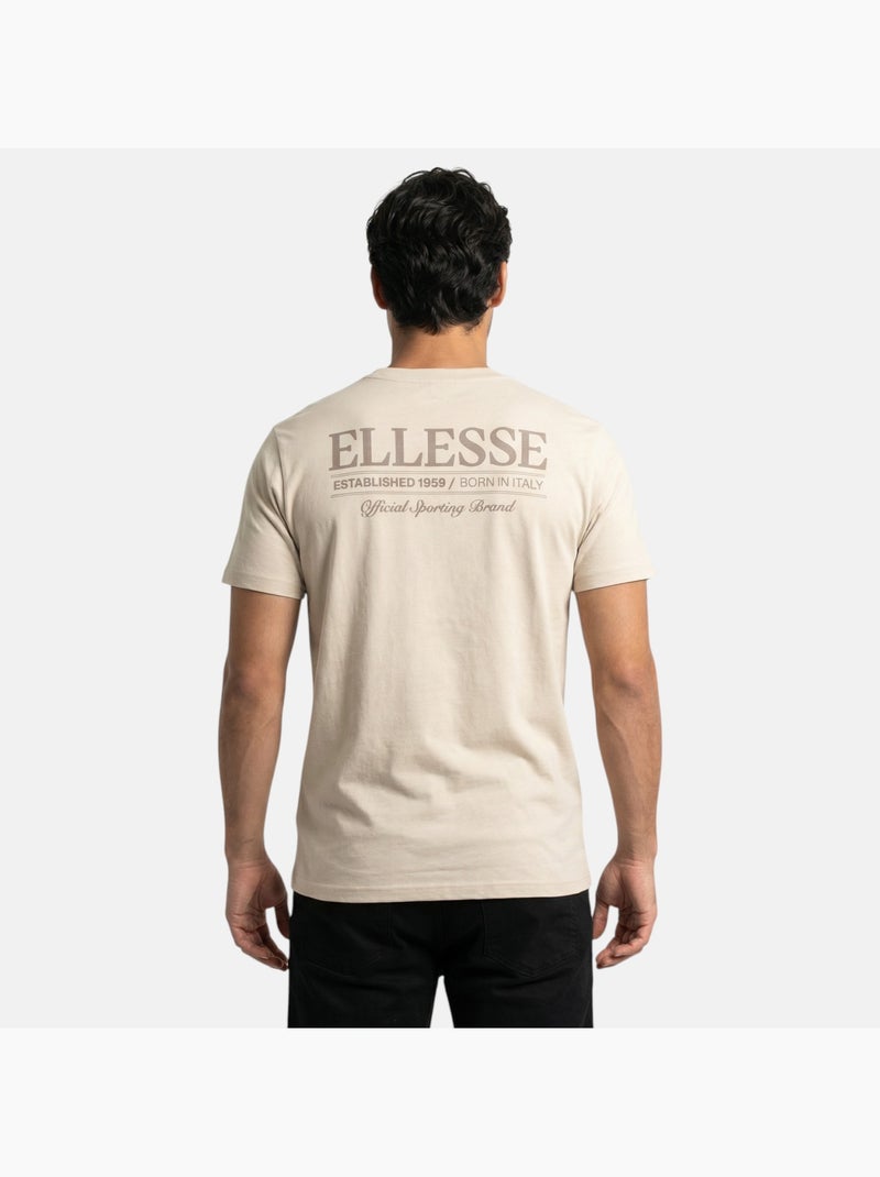 Ellesse - T-shirt korte mouwen  heren Beige - Kiabi