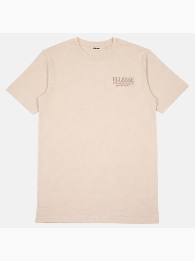 Ellesse - T-shirt korte mouwen  heren Beige - Kiabi