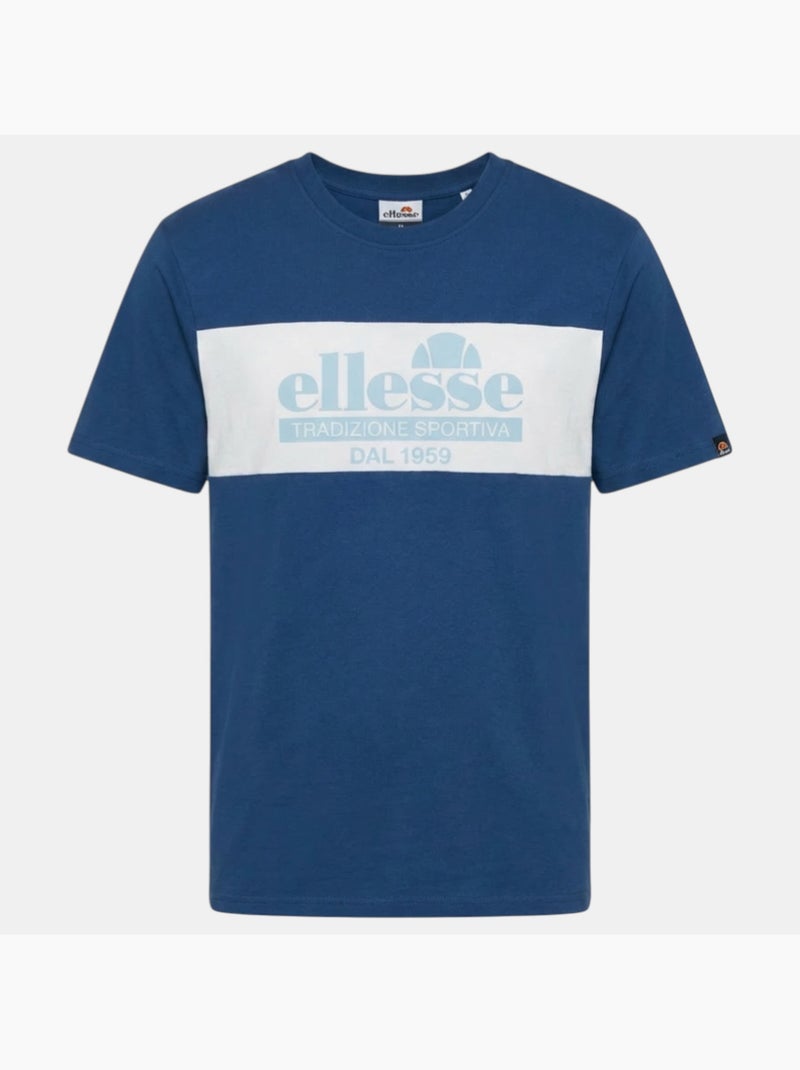Ellesse - T-shirt korte mouwen  heren Blauw - Kiabi