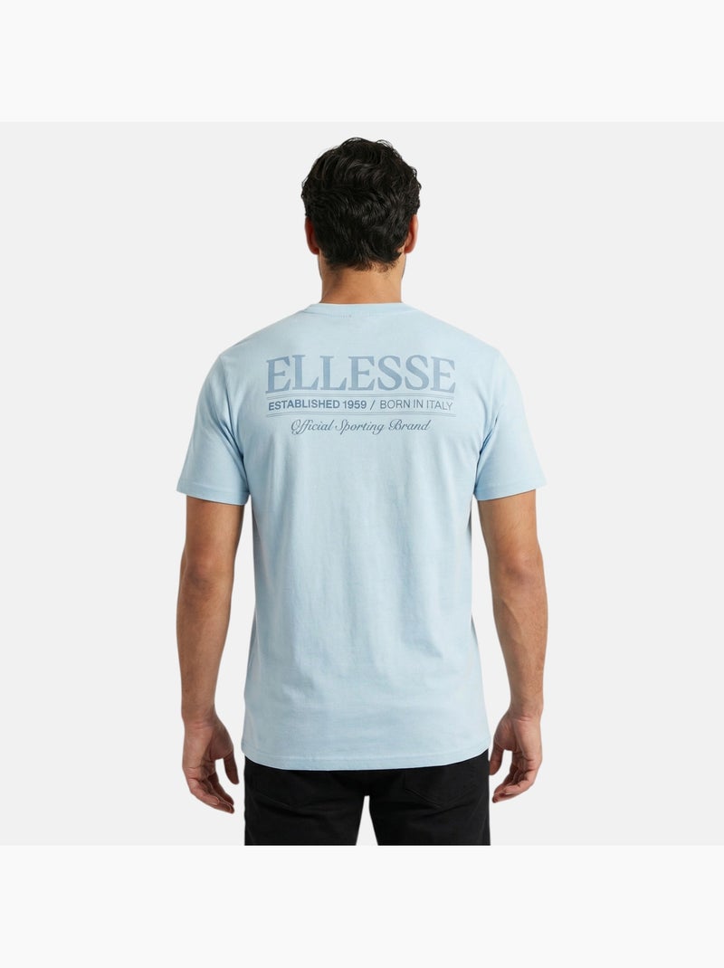 Ellesse - T-shirt korte mouwen  heren Blauw - Kiabi