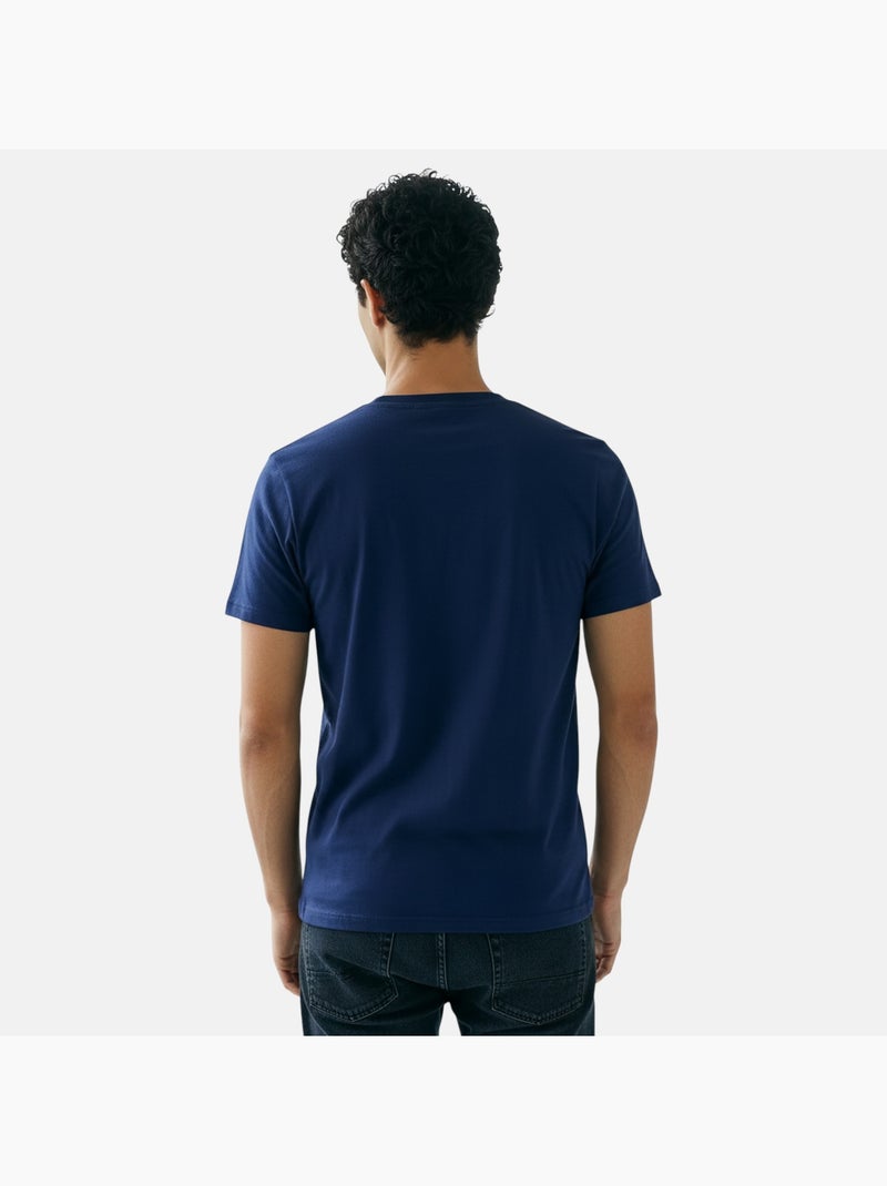 Ellesse - T-shirt korte mouwen  heren Marineblauw - Kiabi