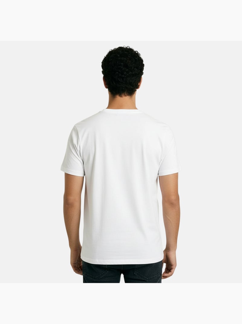 Ellesse - T-shirt korte mouwen  heren Wit - Kiabi