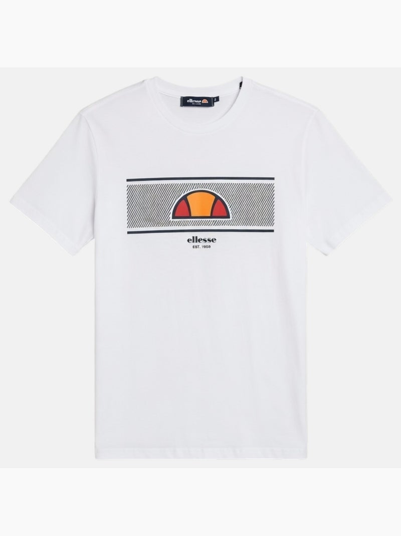 Ellesse - T-shirt korte mouwen  heren Wit - Kiabi