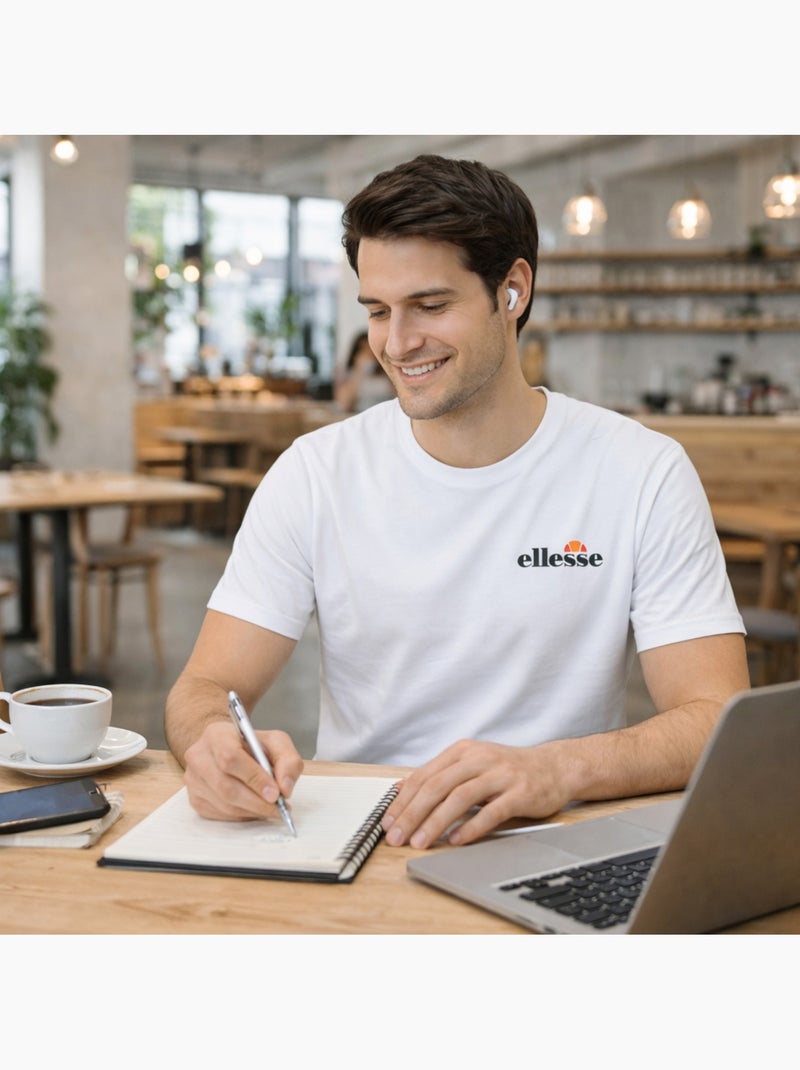 Ellesse - T-shirt korte mouwen  heren Wit - Kiabi
