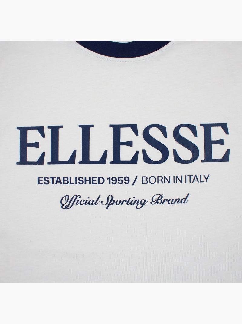 Ellesse - T-shirt korte mouwen  heren Wit - Kiabi