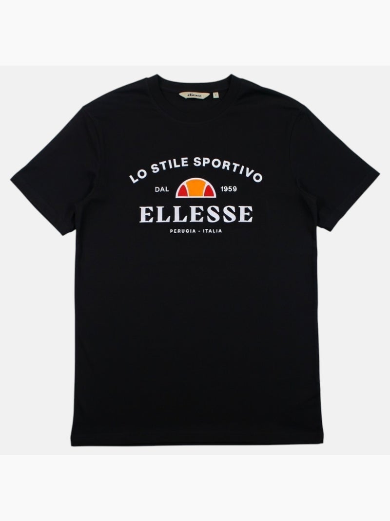 Ellesse - T-shirt korte mouwen  heren Zwart - Kiabi