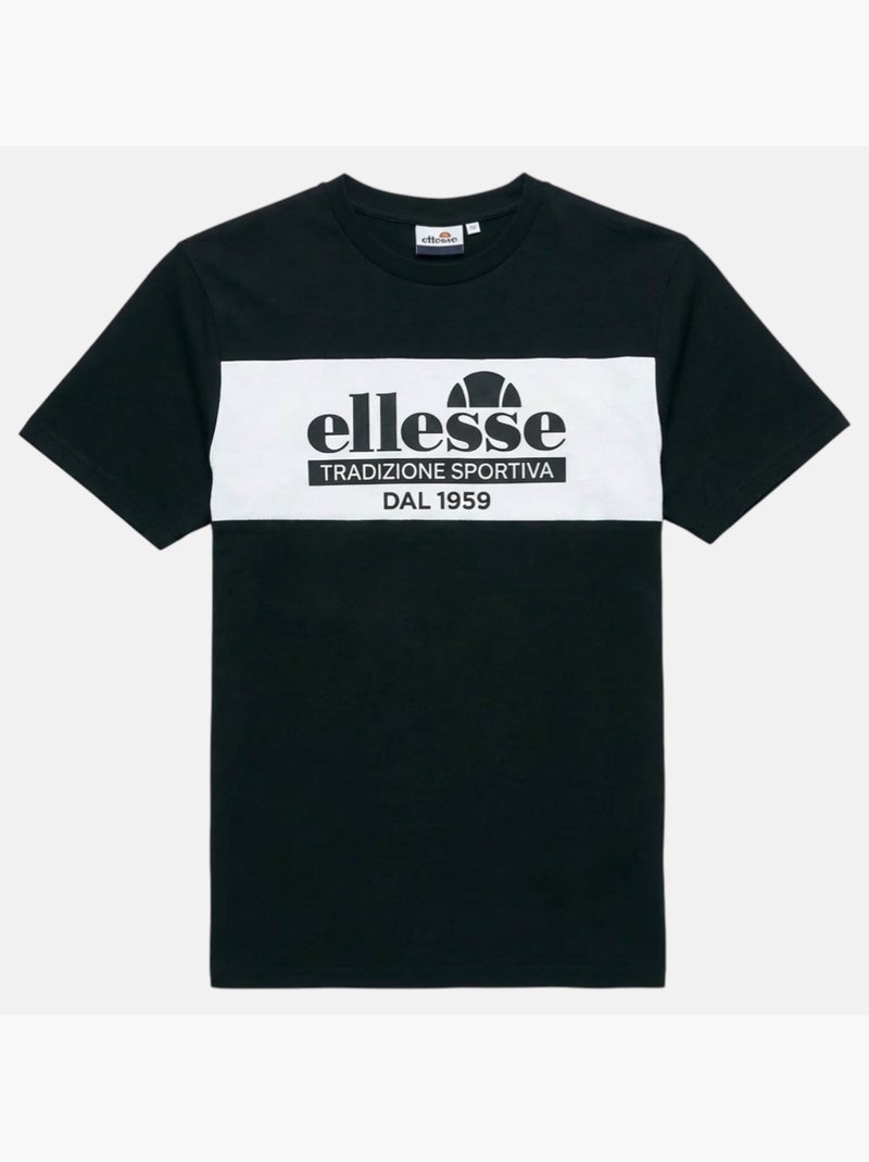 Ellesse - T-shirt korte mouwen  heren Zwart - Kiabi