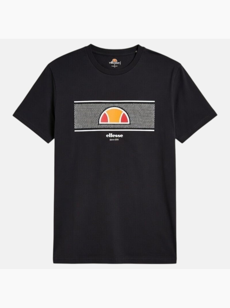 Ellesse - T-shirt korte mouwen  heren Zwart - Kiabi