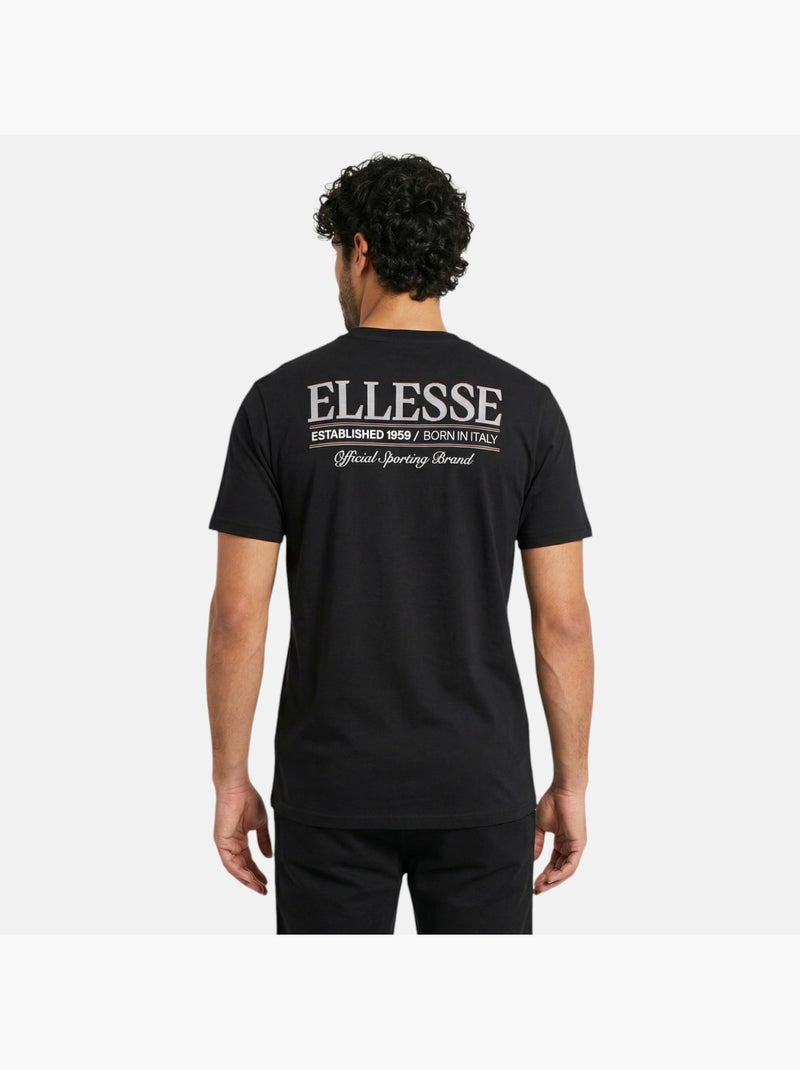 Ellesse - T-shirt korte mouwen  heren Zwart - Kiabi