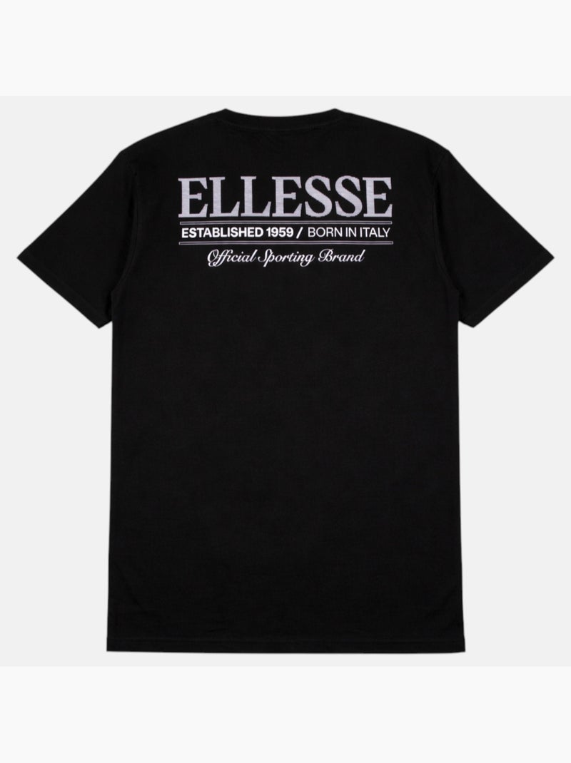 Ellesse - T-shirt korte mouwen  heren Zwart - Kiabi