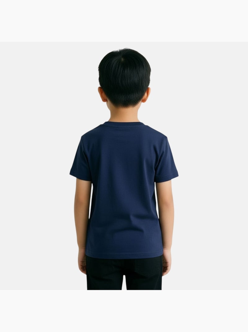 Ellesse - T-shirt korte mouwen  jongen Marineblauw - Kiabi