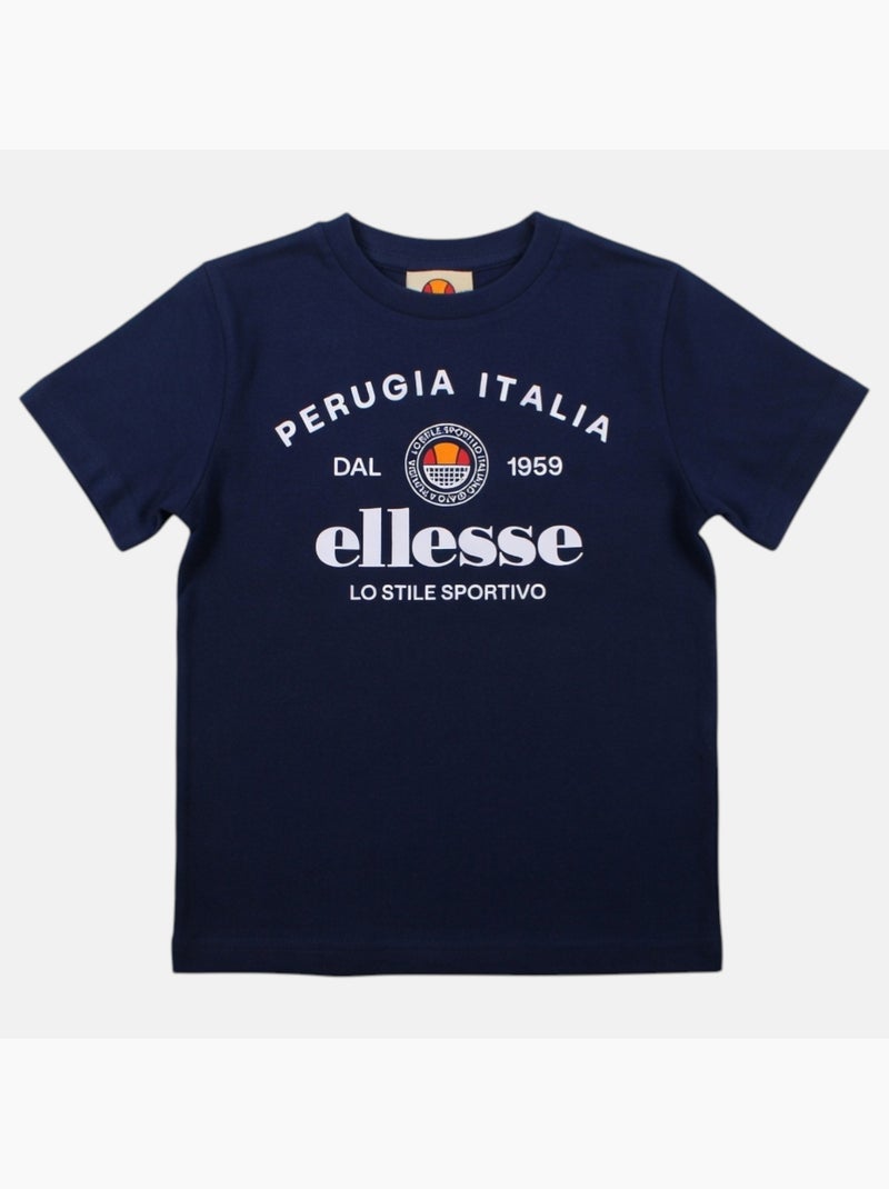 Ellesse - T-shirt korte mouwen  jongen Marineblauw - Kiabi