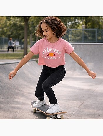 Ellesse - T-shirt korte mouwen meisje