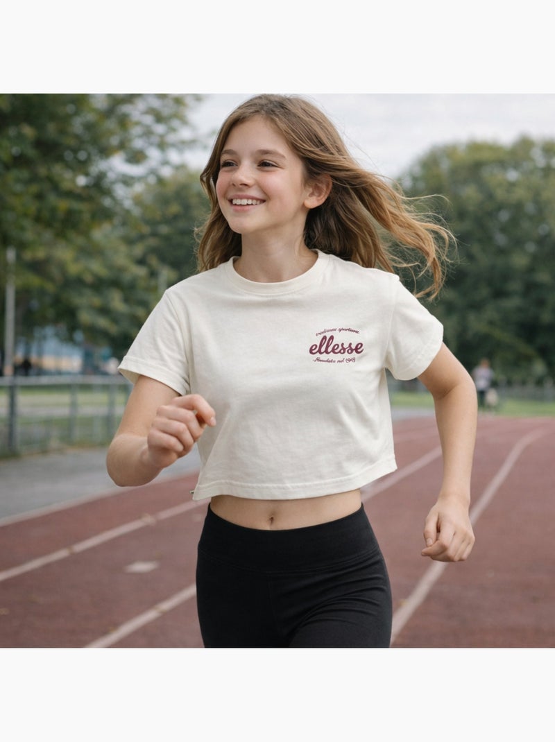 Ellesse - T-shirt korte mouwen  meisje Wit - Kiabi