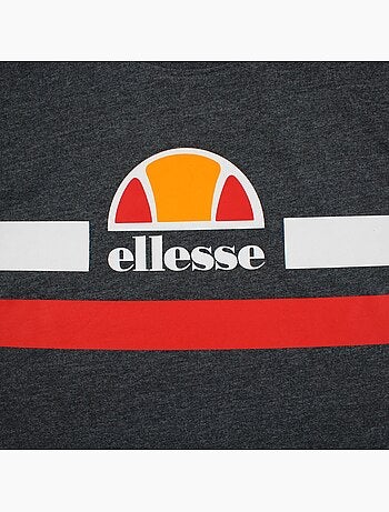 Ellesse - T-shirt manches courtes avec lignes de couleur Homme