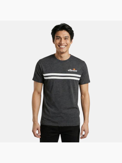 Ellesse - T-shirt manches courtes avec lignes horizontales Homme - Kiabi