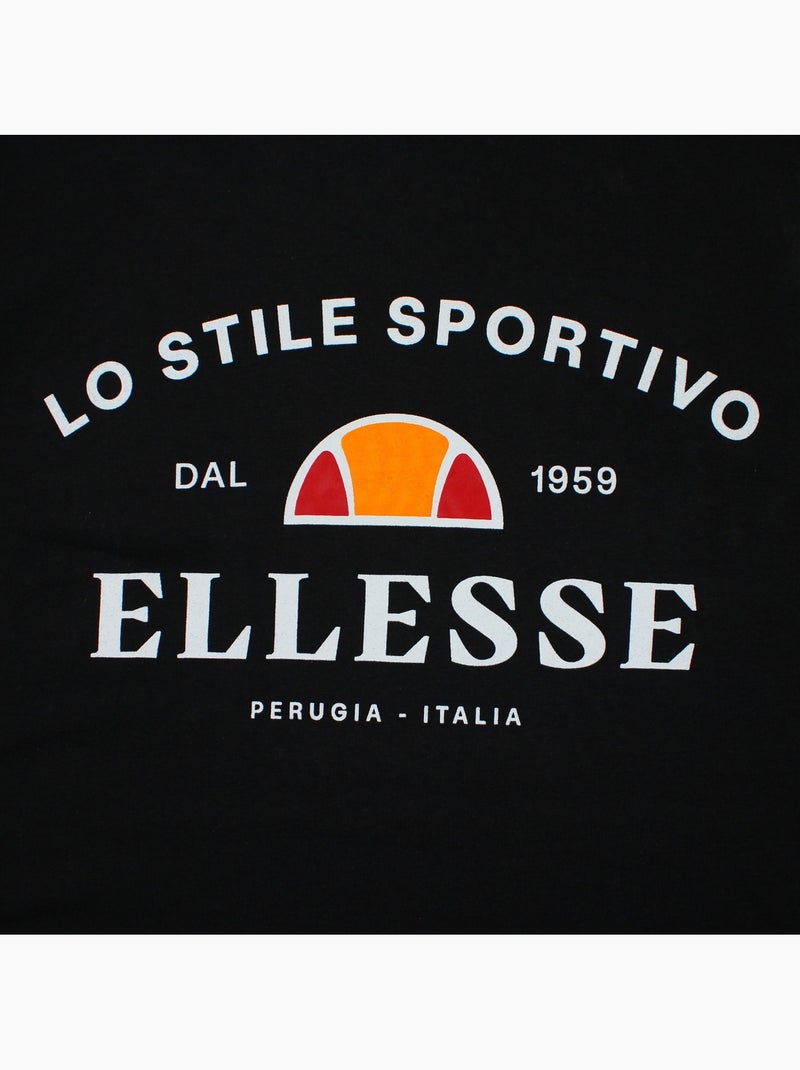 Ellesse - t-shirt manches courtes, col rond Noir - Kiabi